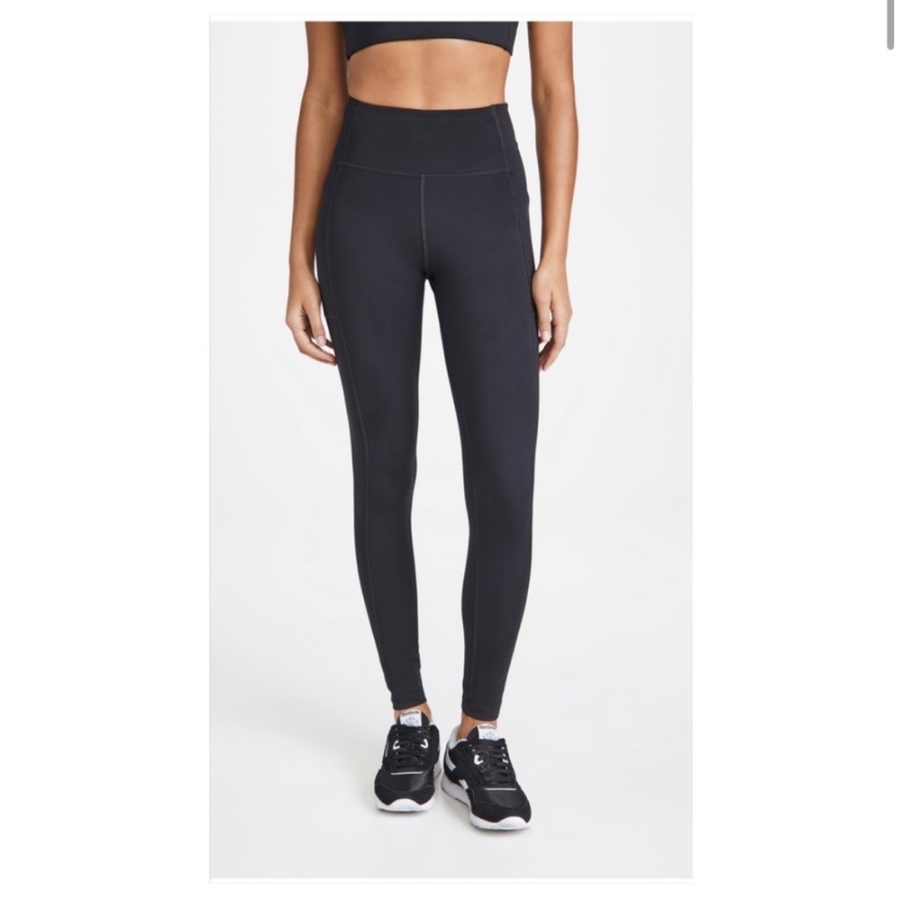 Girlfriend Collective‎ Black High Rise Leggings 27” Size M